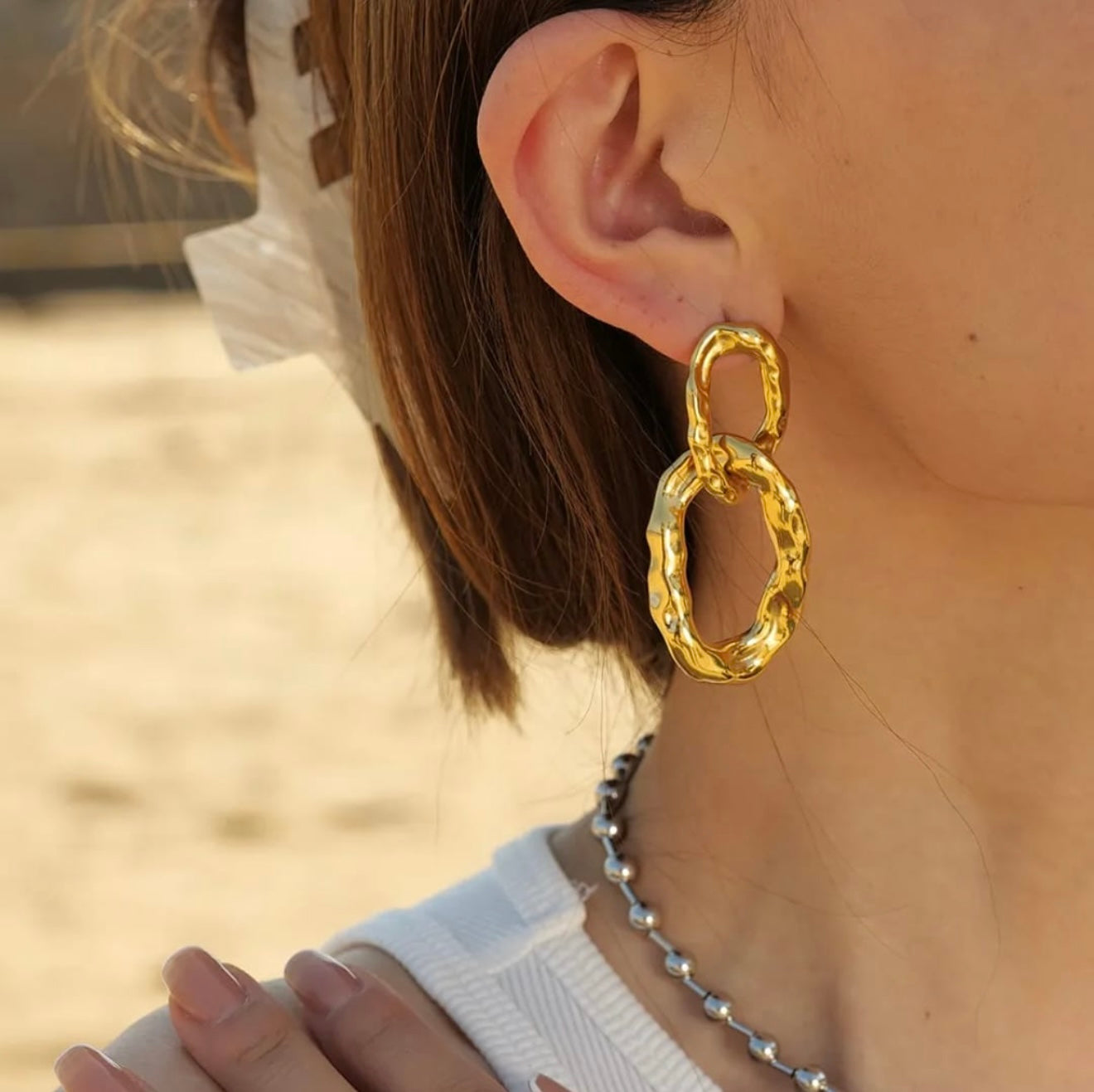 Chunky Chain Earrings