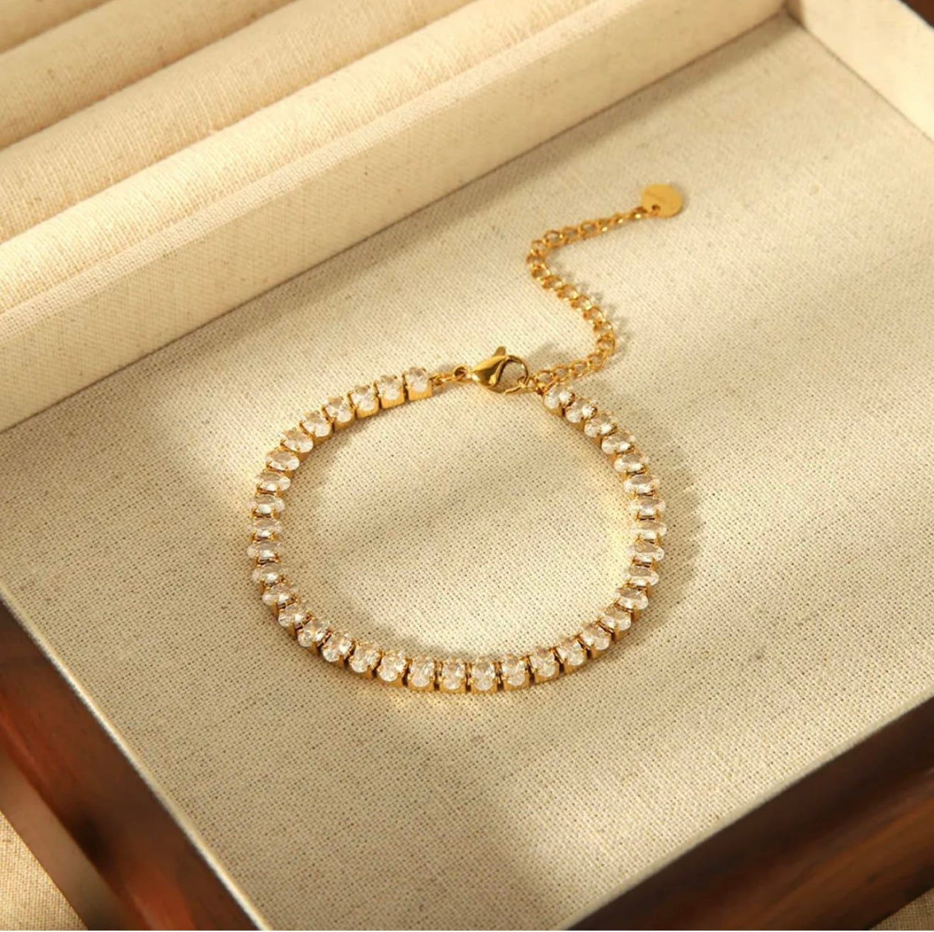 Amore Diamond Tennis Bracelet