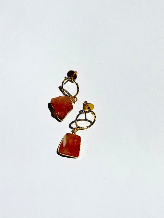 Candy Earrings (Orange)