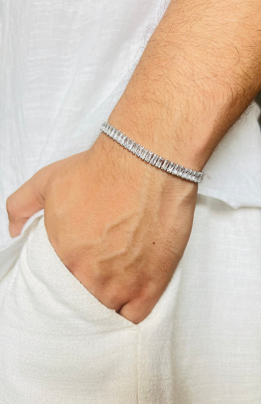 Ice Tennis Bracelet for Men