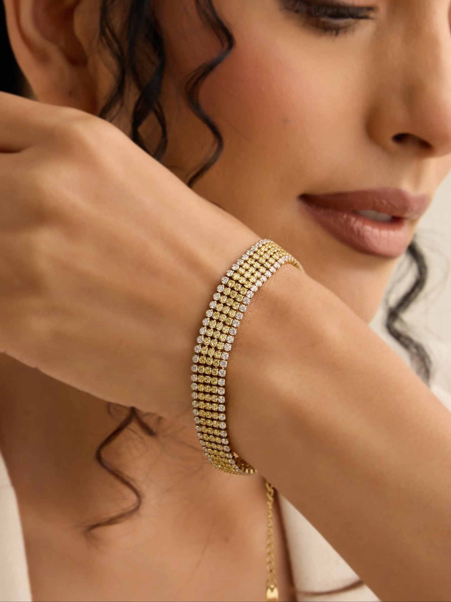 Diona 4-layer Tennis Bracelet