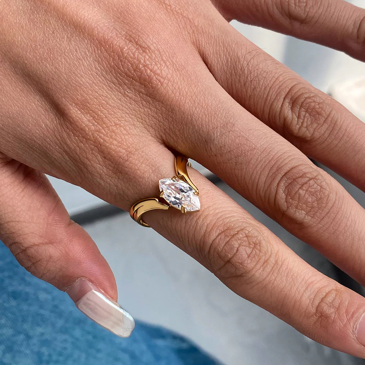 Rita Marquise Ring