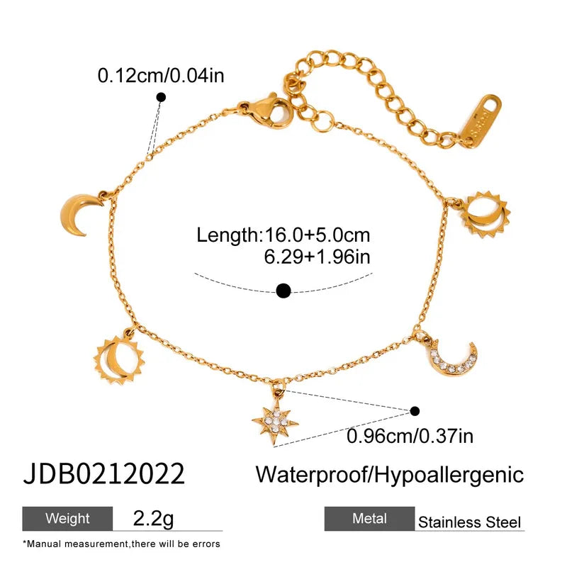 Beth Cosmic Charm Bracelet