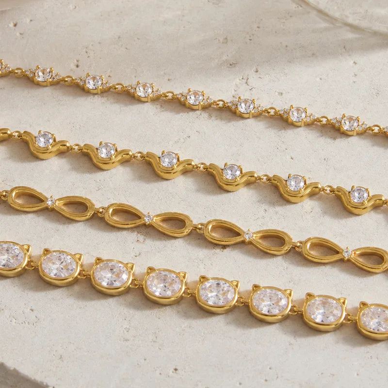 Viola Tennis Bracelet