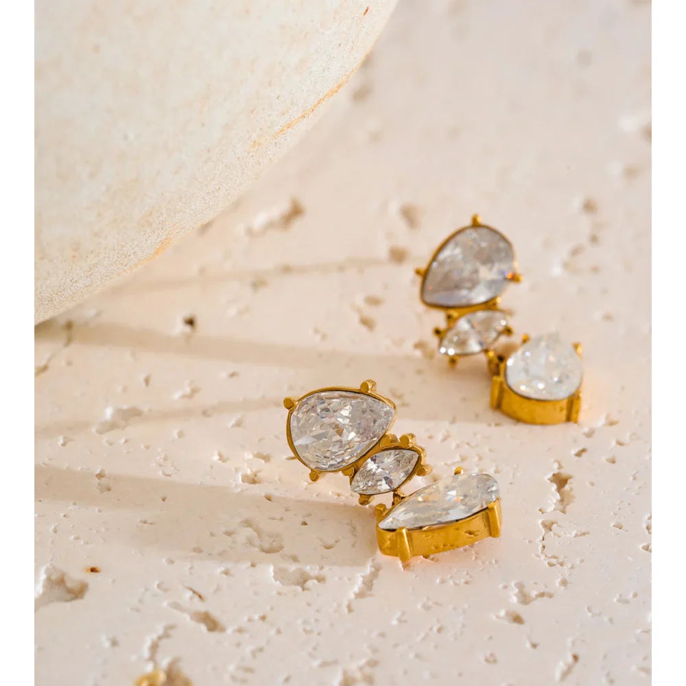 Sarah Diamond Earrings