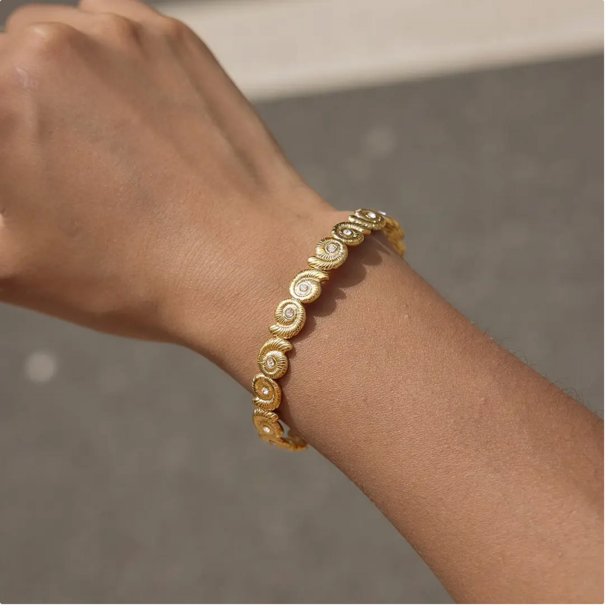 Ocean's Blessing Cuff Bracelet
