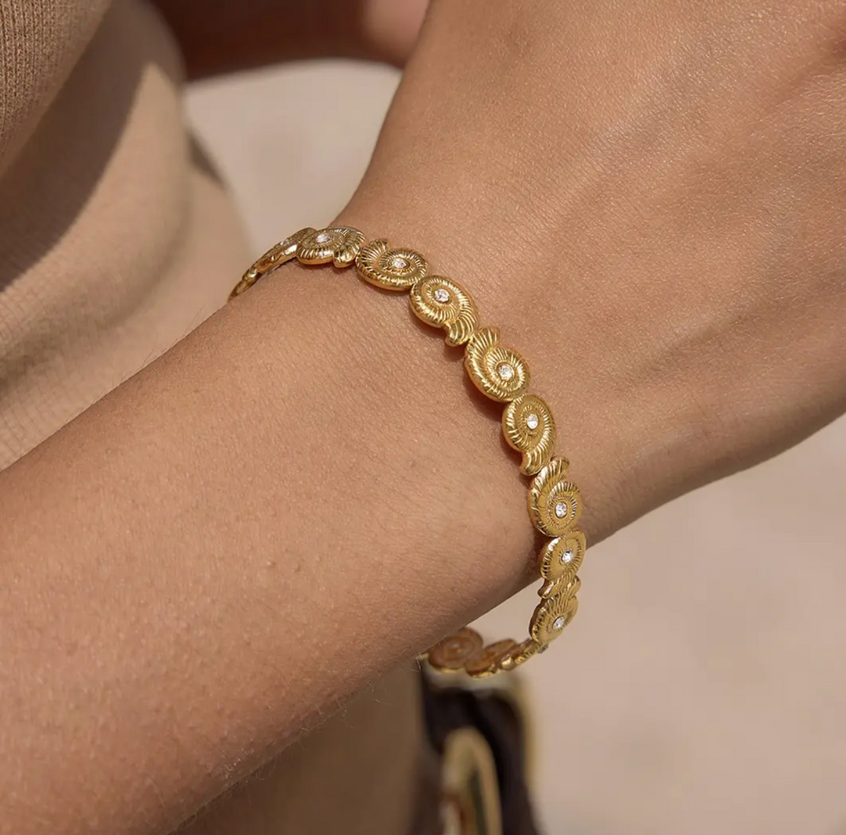 Ocean's Blessing Cuff Bracelet