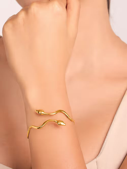 Serpent Cuff Bracelet
