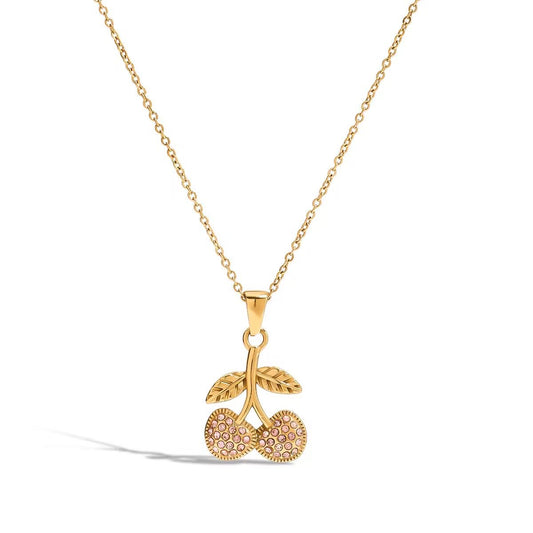 Camila Cherry Charm Necklace