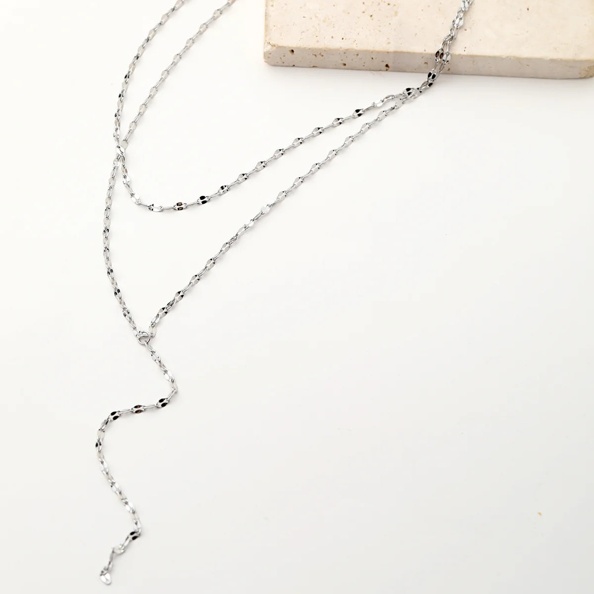 Shimmer Necklace (Silver)