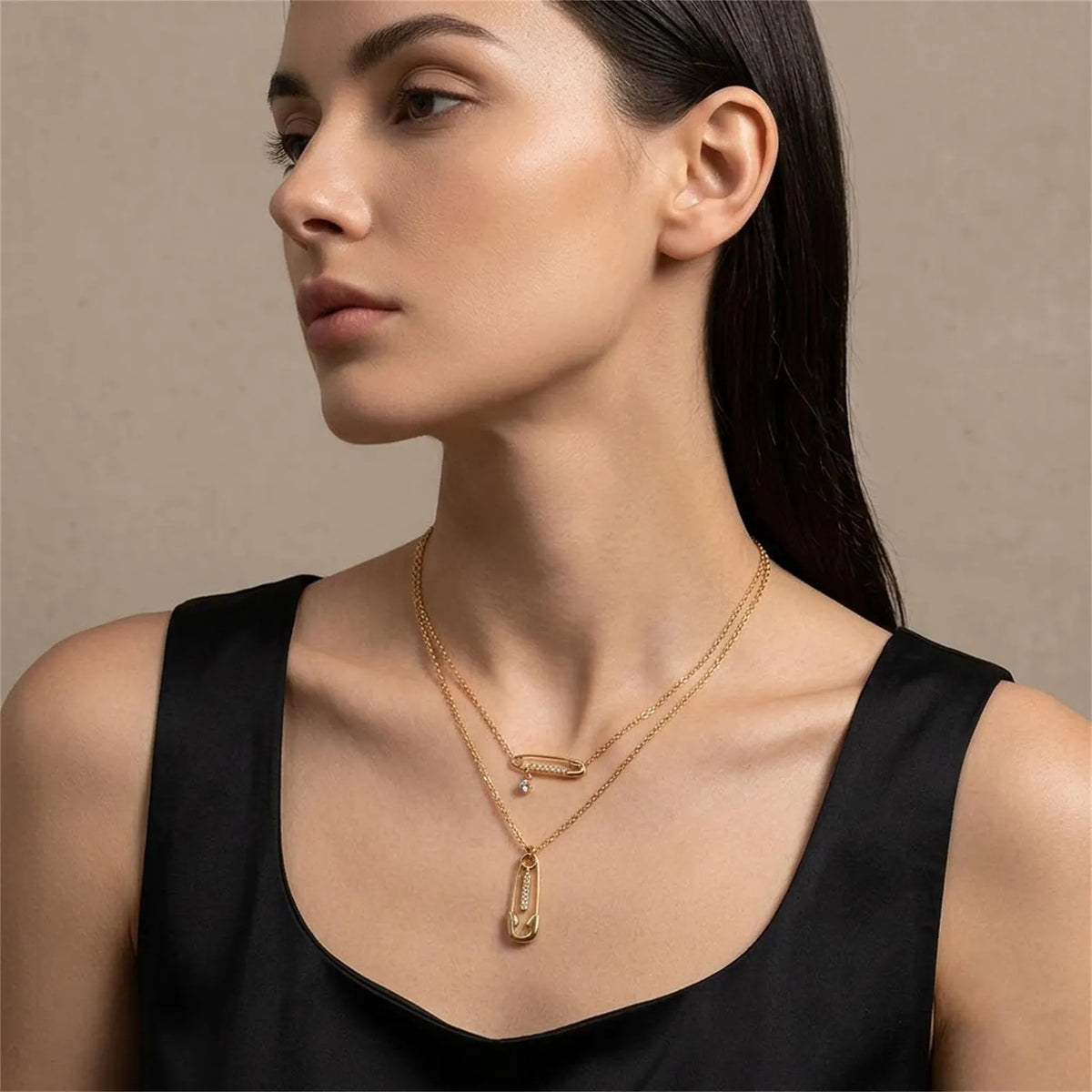 Vivacious Double Layer Necklace