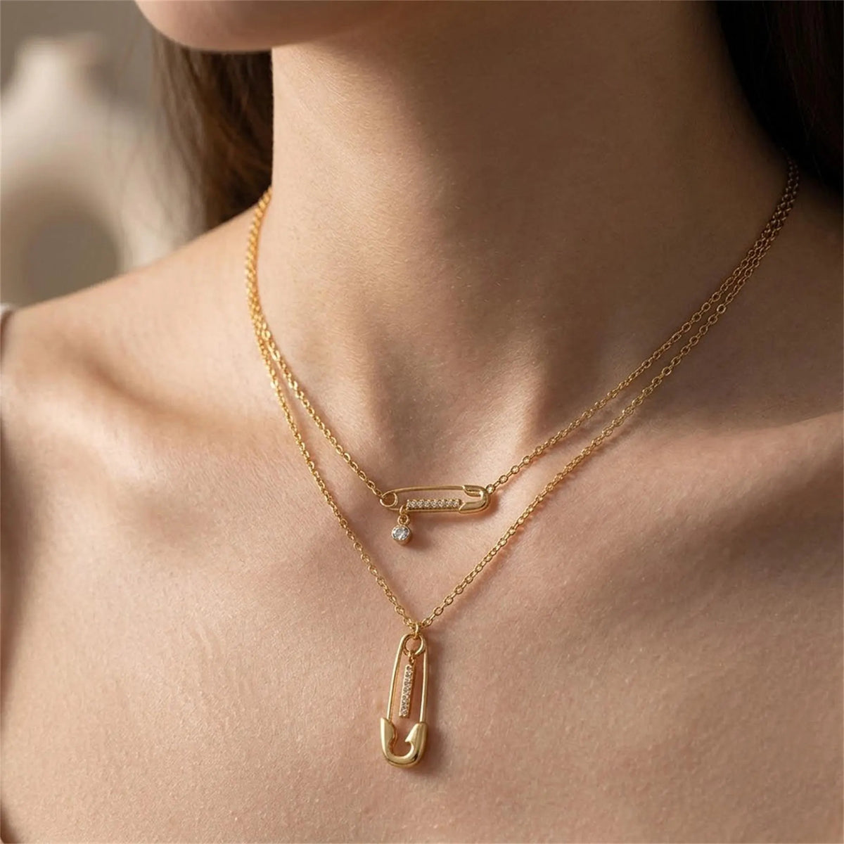 Vivacious Double Layer Necklace
