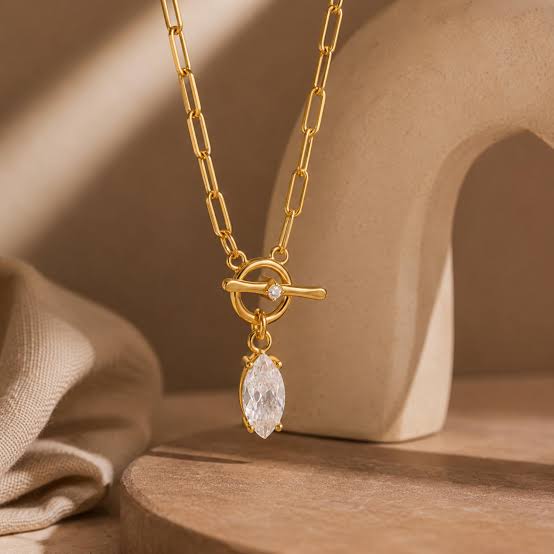 Aliya Marquise Necklace