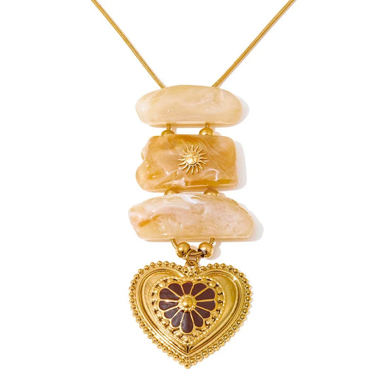 Rio Heirloom Heart Necklace