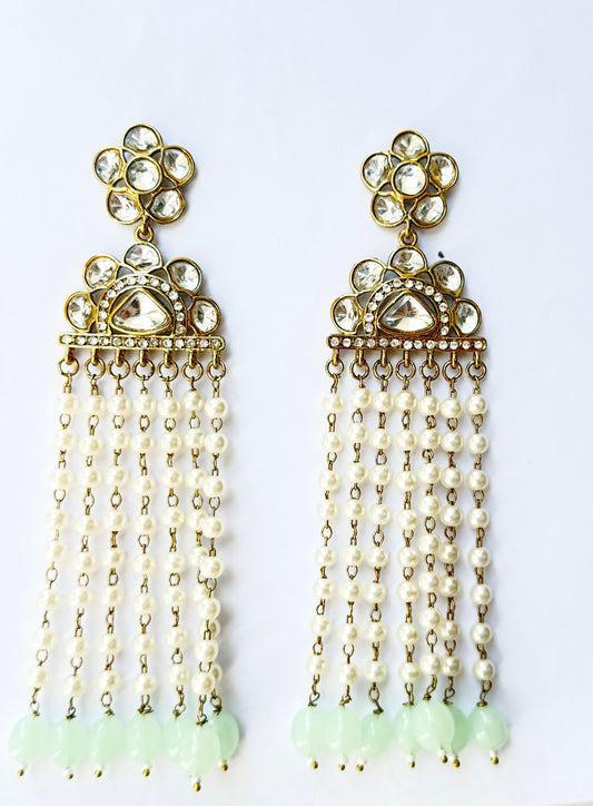 Kiara Earrings (Mint)