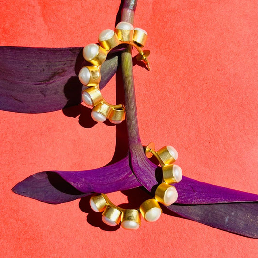 Celes Baroque Pearl Earrings