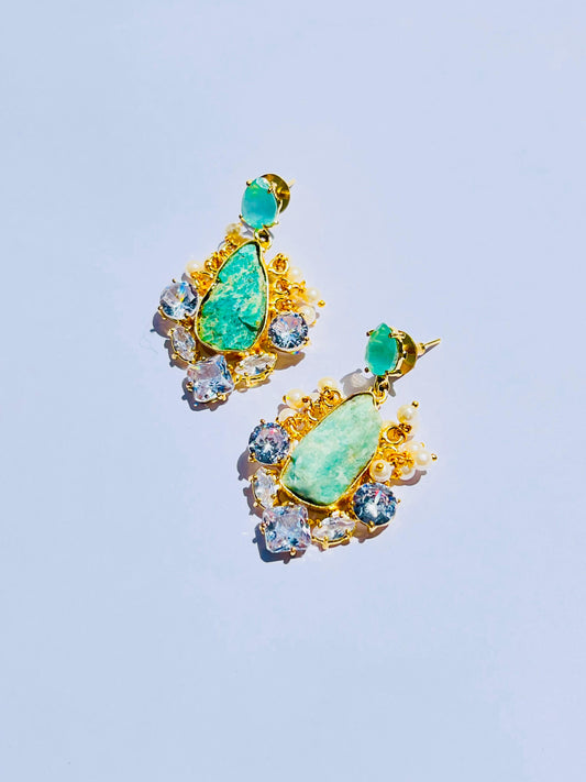 Ocean's Secret Danglers Earrings
