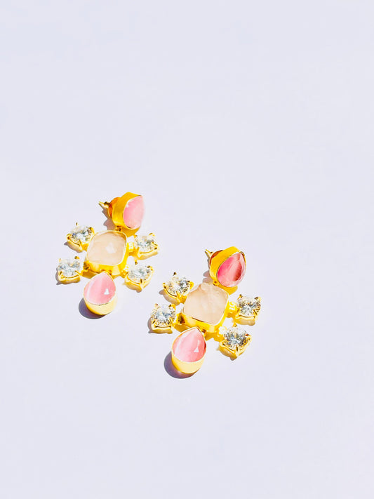 Grace Earrings (Pink)
