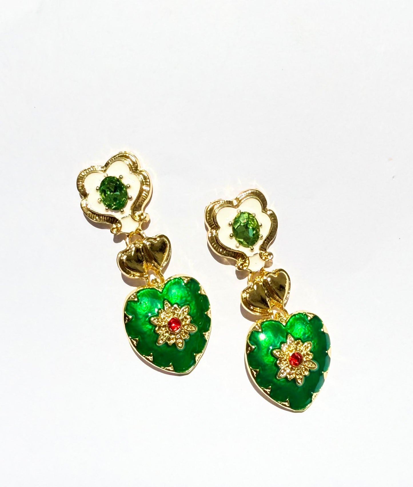Rhythm Enamel Earrings