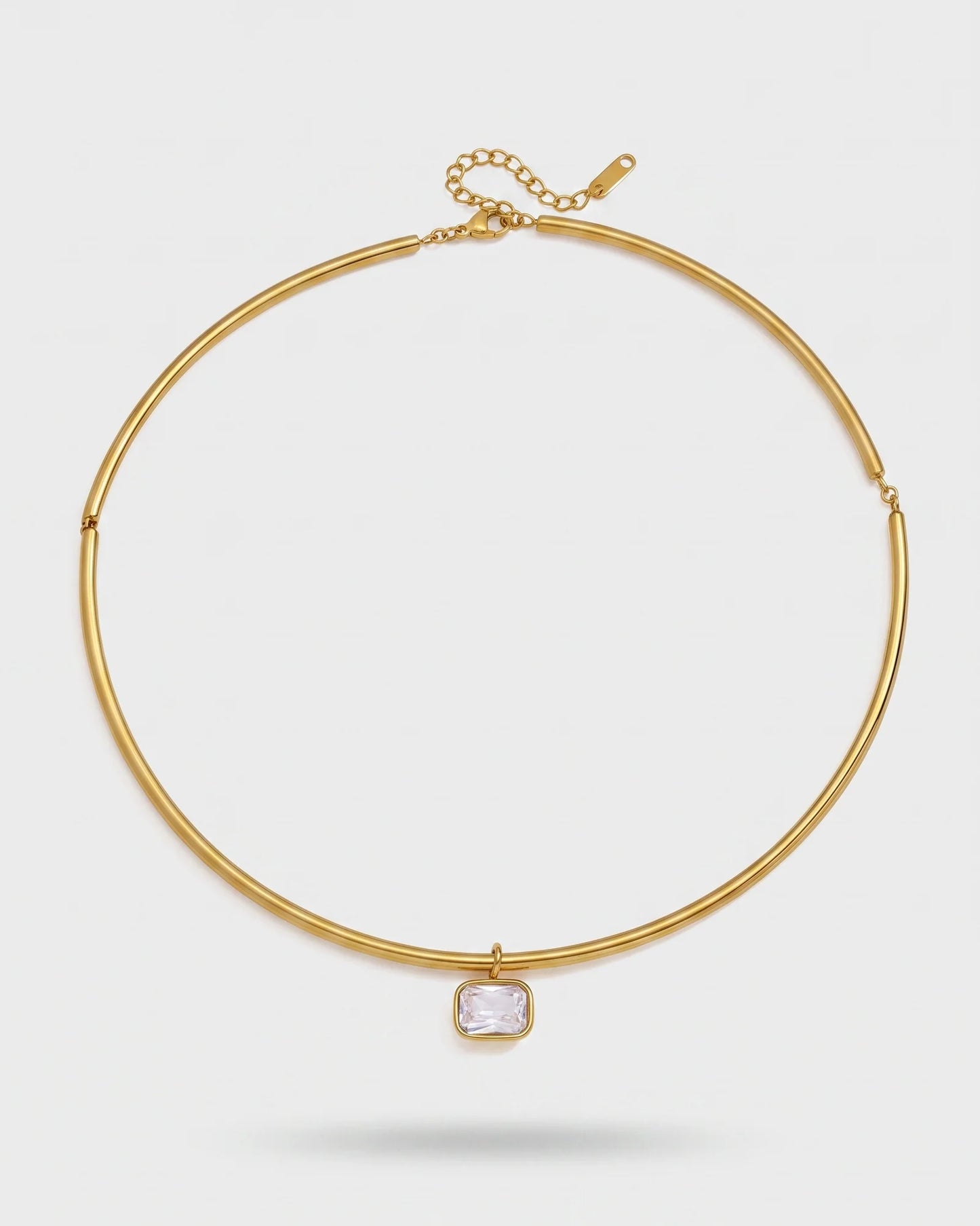 Bezel Collar Necklaces